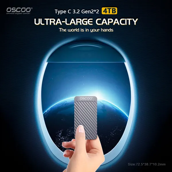 Revolutionizing Digital Efficiency: OSCOO Introduces High-Speed External SSD MD006 1 External SSDs high speed data transmission Revolutionizing Digital Efficiency: OSCOO Introduces High-Speed External SSD MD006