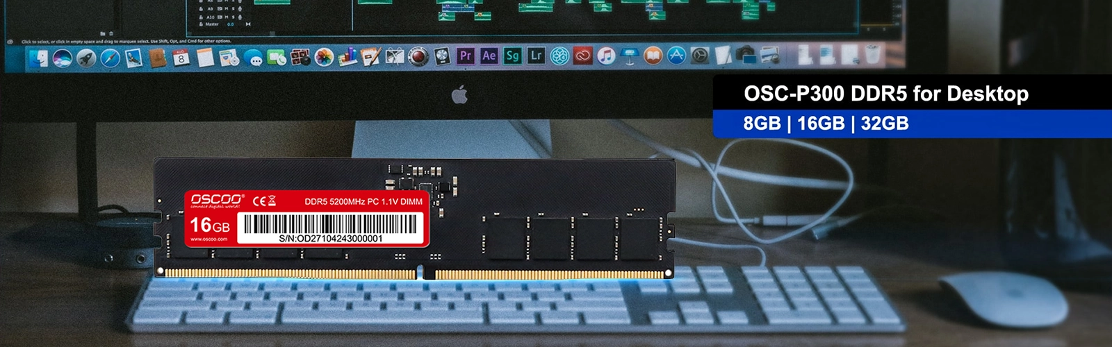 OSC P300 DDR5 for Desktop Price DDR5 On-die ECC Unbuffered LONGDIMM
