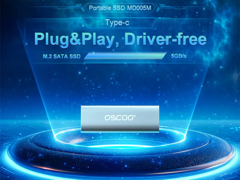 Portable SSD Application Scenarios 1 OSCOO MD005M Portable SSD Application Scenarios