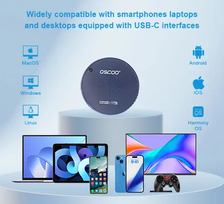 OSCOO PSSD MD008 OSCOO Magnetic Portable SSD: Market's Top Choice