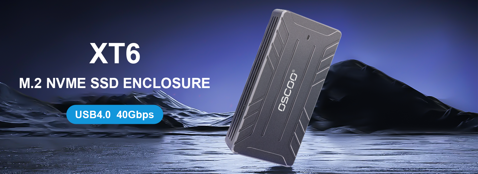 XT6 SSD Enclosure Speed XT6 M.2 NVME SSD Enclosure USB4.0