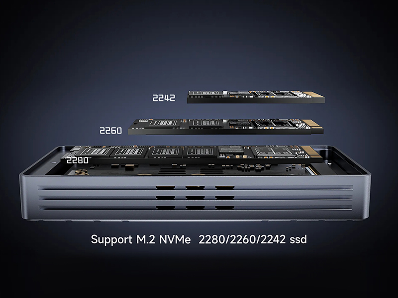 XT6 SSD Reducing host load Enhance Your Gaming with the OSCOO USB 4.0 SSD Enclosure
