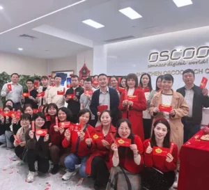 all members of OSCOO OSCOO New Year Launch: Let's Embark Together and Strive towards Glory