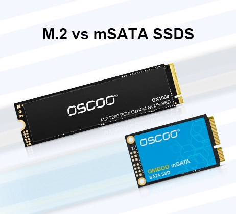 M.2 vs mSATA SSD Form Factors: How are they different?