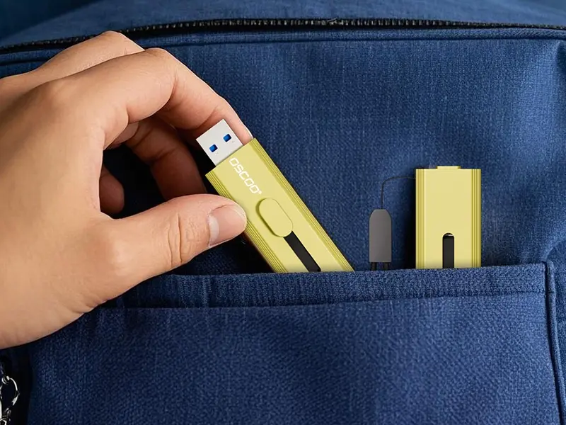OSCOO SSD USB Portable Design OSCOO T10 SSD USB Flash Drive, Upgrade Your Data Transfer Experience