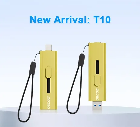 OSCOO T10 SSD USB Flash Drive, Upgrade Your Data Transfer Experience