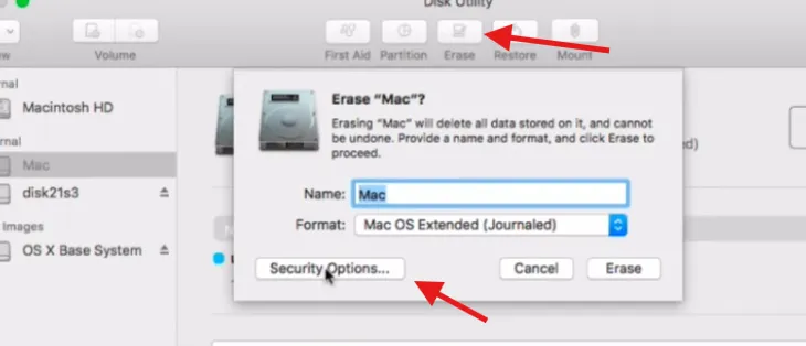 How to Secure Erase and Sanitize SSD for Free? 11 click Security Options How to Secure Erase and Sanitize SSD for Free?