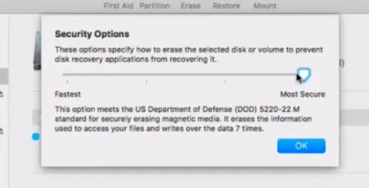 How to Secure Erase and Sanitize SSD for Free? 12 select the desired level of erasure How to Secure Erase and Sanitize SSD for Free?