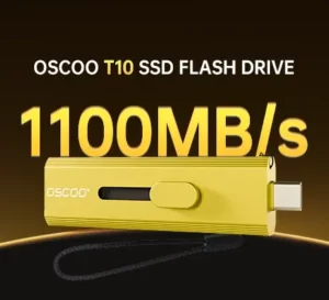 OSCOO T10 SSD 闪存盘 OSCOO T10 SSD USB 闪存盘：小尺寸、大容量，开创智能存储新时代