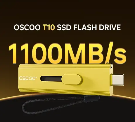 OSCOO T10 SSD USB Flash Drive: Compact Size, Large Capacity, and a New Era of Intelligent Storage