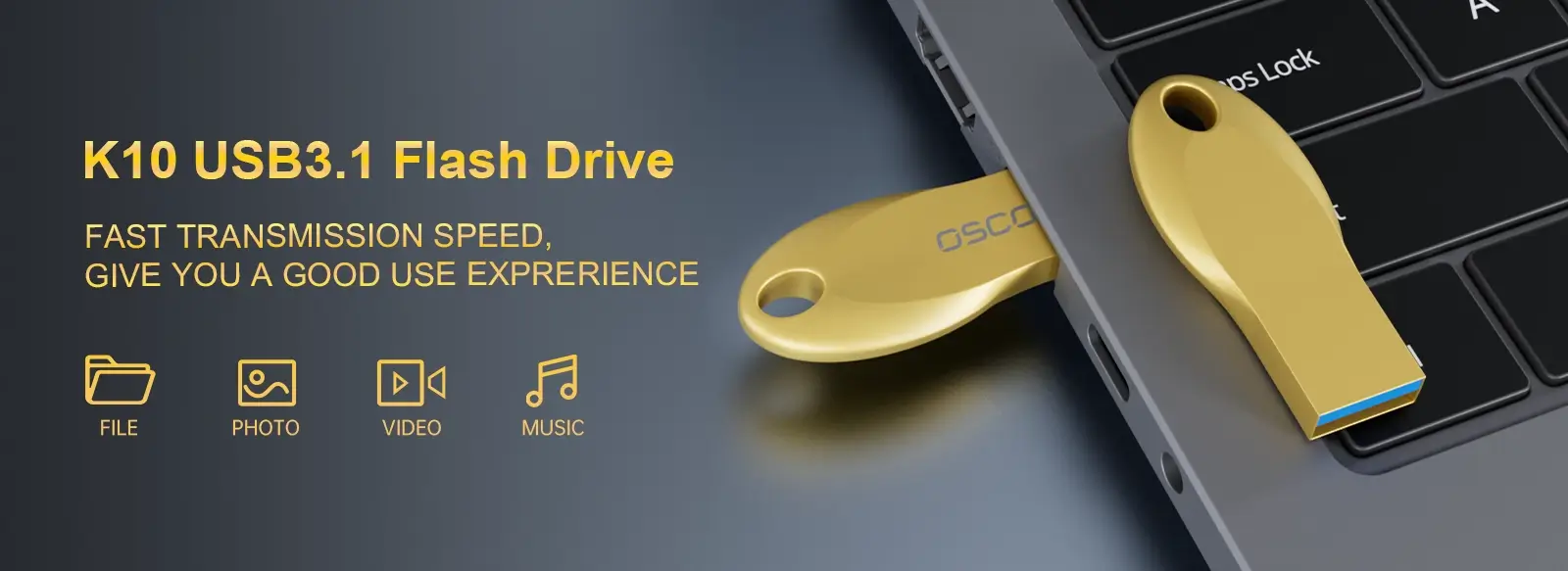 K10 USB3.1 Flash drive Speed K10 High Performace USB3.1 Gen1 USB Flash Drive