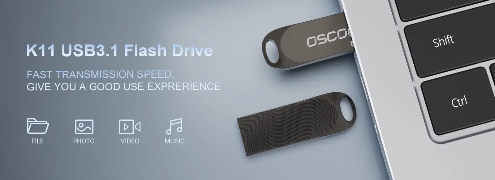 K11 High Performace USB3.1 Gen1 USB Flash Drive 9 K11 USB3.1 Flash drive Speed K11 High Performace USB3.1 Gen1 USB Flash Drive