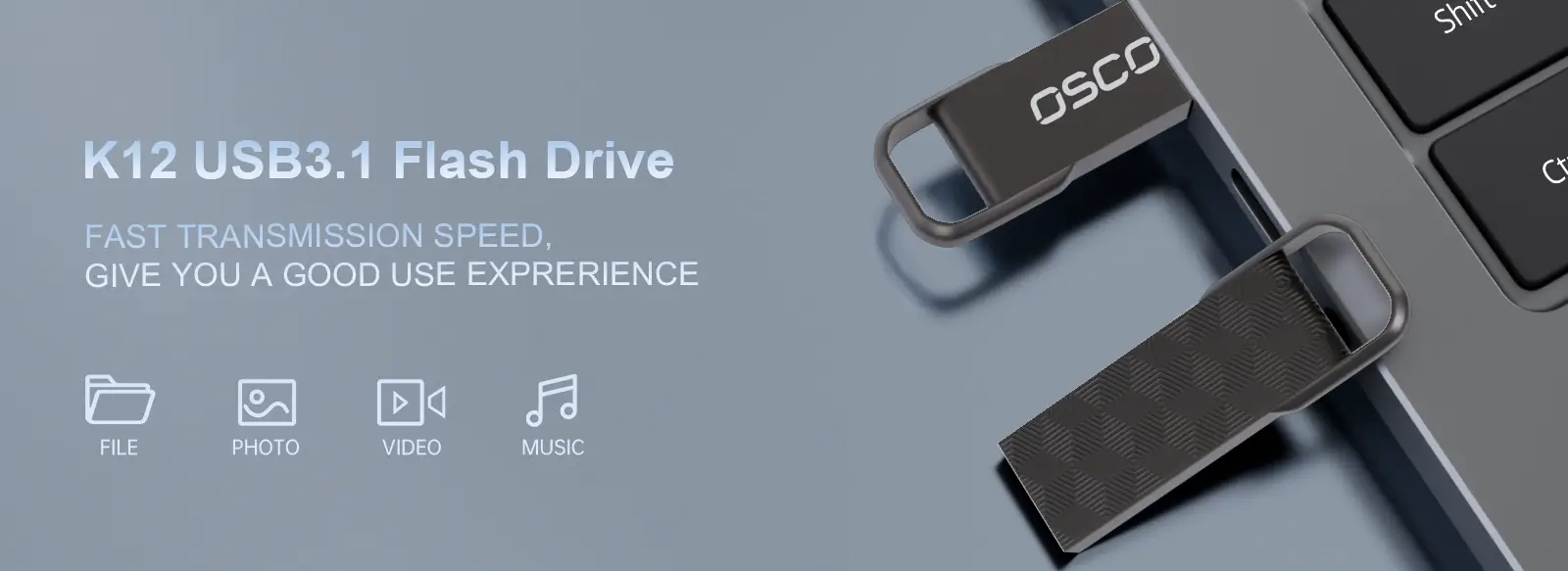 K12 USB3.1 Flash drive Speed K12 High Performace USB3.1 Gen1 USB Flash Drive