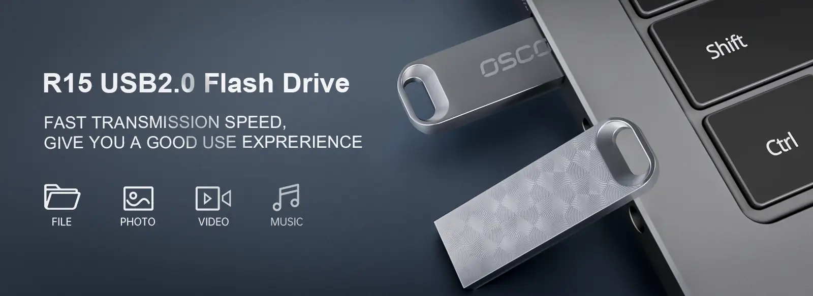 R15 USB2.0 Flash drive Speed R15 Pisces USB Flash Drives