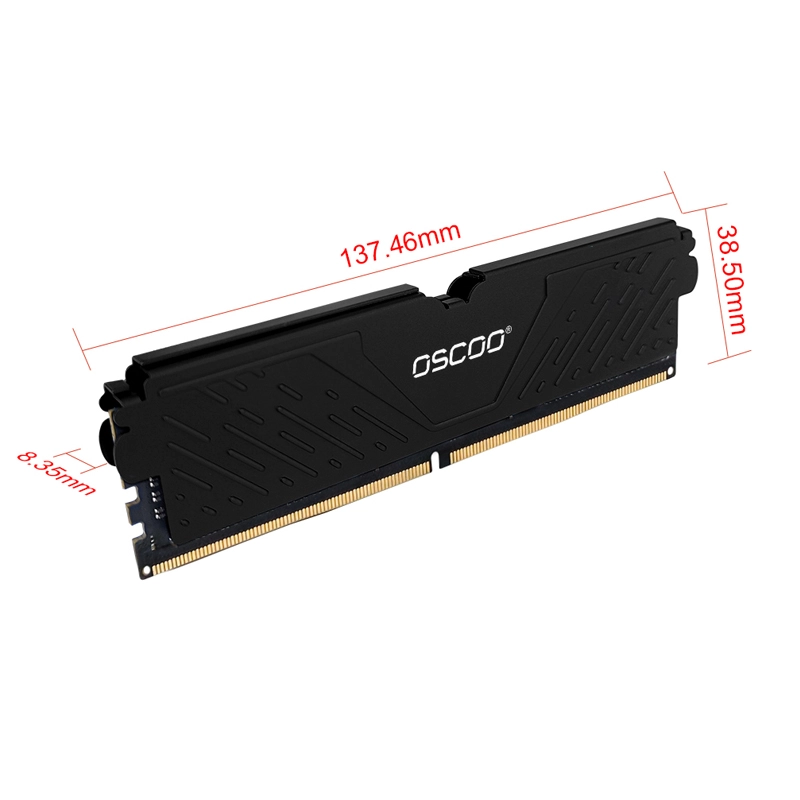 E500 DDR5 Warrior Black Heatsink Desktop RAM 2 E500 DDR5 Warrior Black Heatsink Desktop RAM - Image 2