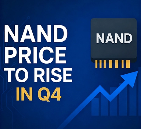 NAND Flash Prices Set to Rise 5–10% in Q4 13 Os preços do Flash NAND deverão aumentar 5-10% no quarto trimestre