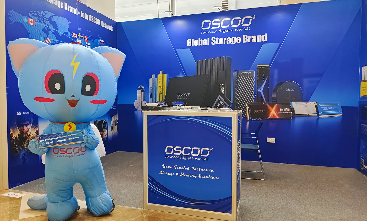 GITEX2025で輝くOSCOO|革新的なストレージでスピードの未来を定義する 1 oscoo gitex2025 ブース1400 GITEX2025で輝くOSCOO|革新的なストレージでスピードの未来を定義する