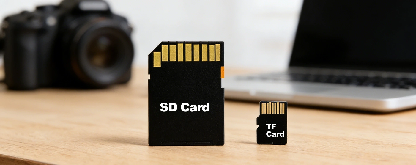 TF card vs SD card article header img 1400x555 1 TF Card VS SD Card: An In-Depth Comparison