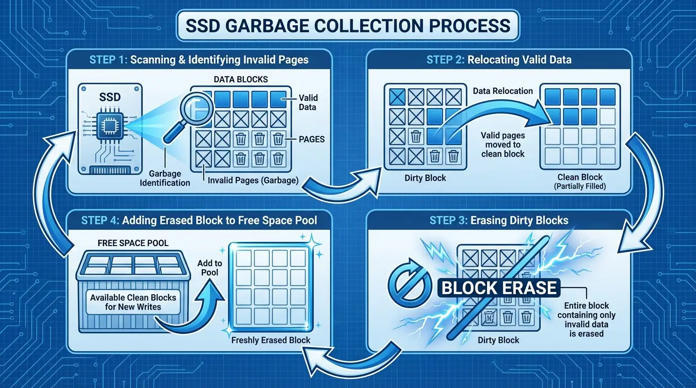 how SSD garbage collection work What Is SSD Garbage Collection? A Complete Guide