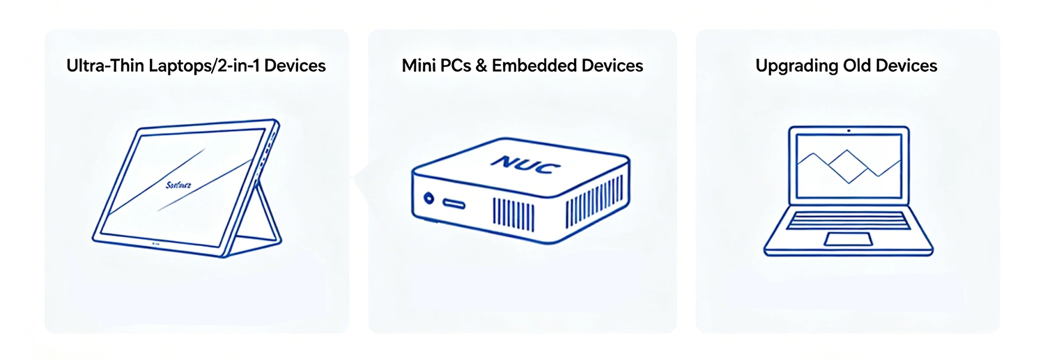 devices for M.2 2242 SSD M.2 2240 vs 2280: Key Differences and How to Choose